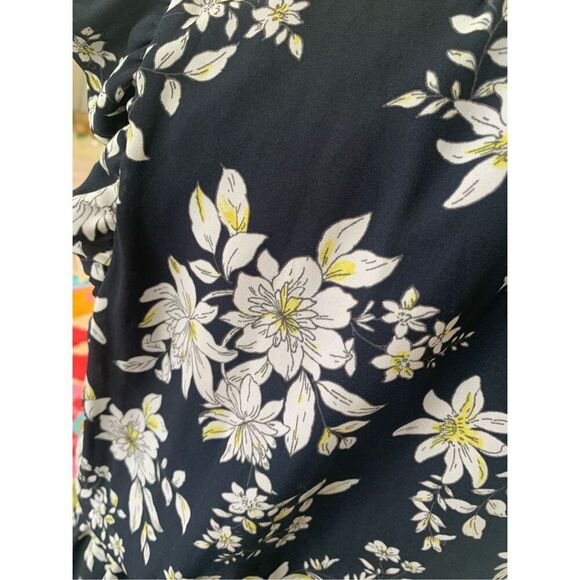 Banana Republic Ruffle Neck Midi - Picture 5 of 9